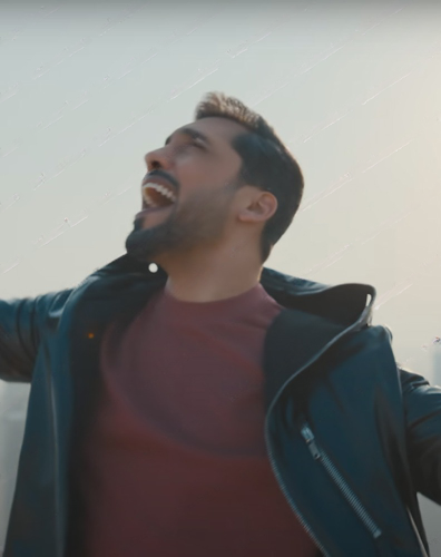 Fahad Al Kubaisi Qatar World Cup 2022 song black jacket style in USA