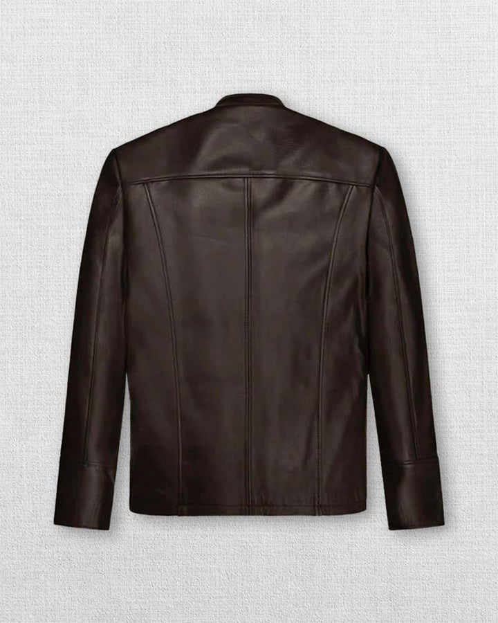 Versatile leather jacket perfect for cosplay and casual wear