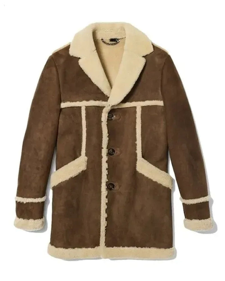Daniel Craig Shearling Jacket