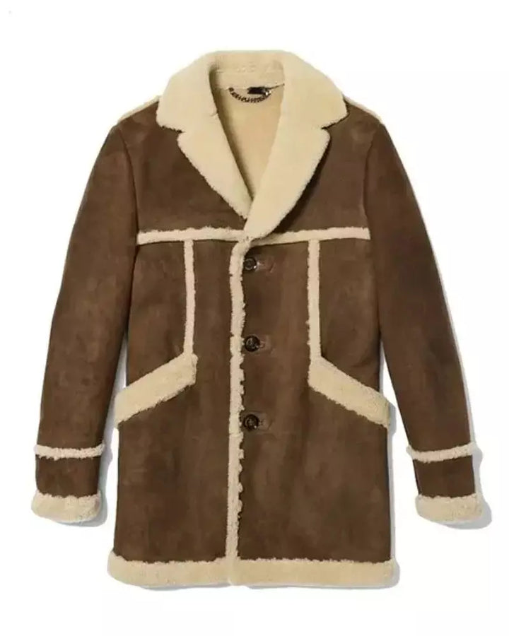 Daniel Craig Shearling Jacket