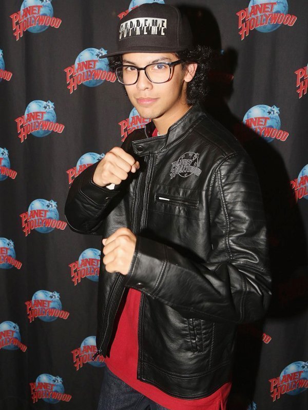 Xolo Maridueña Leather Jacket from Cobra Kai TV Series in France Style