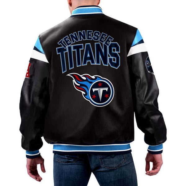 Shop NFL Tennessee Titans Multicolor Leather Jacket For Men and Women