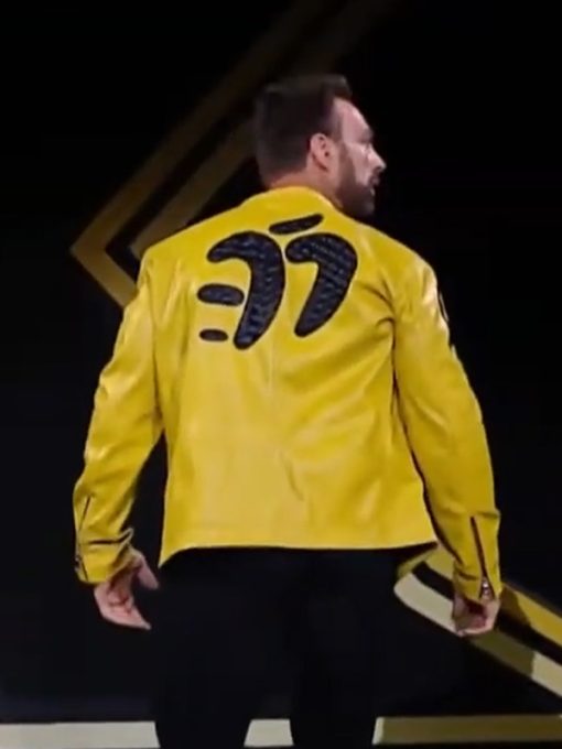 Authentic WWE LA Knight Yellow Jacket for Wrestling Enthusiasts in USA