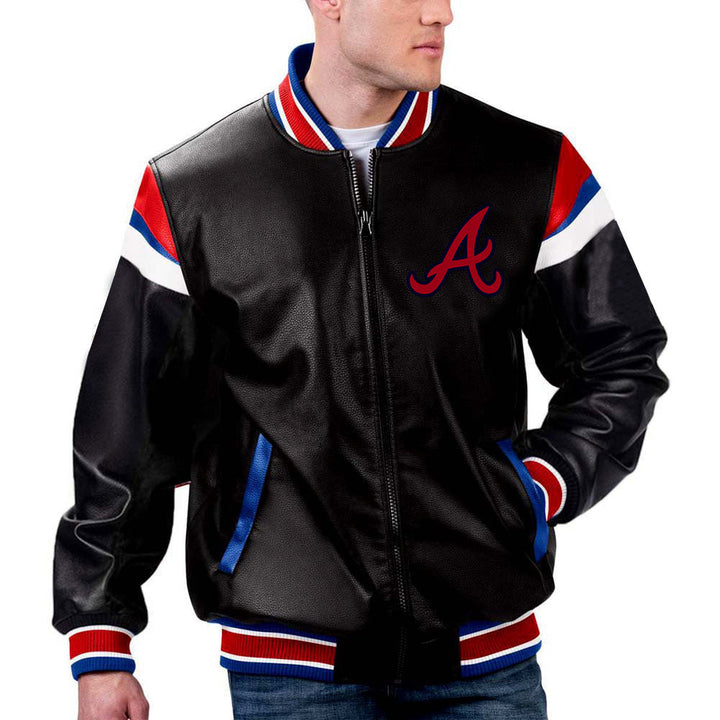 Shop MLB Atlanta Braves Leather Jacket