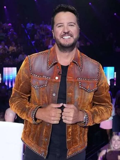 Luke Bryan MAY 01 American Idol jacket in USA