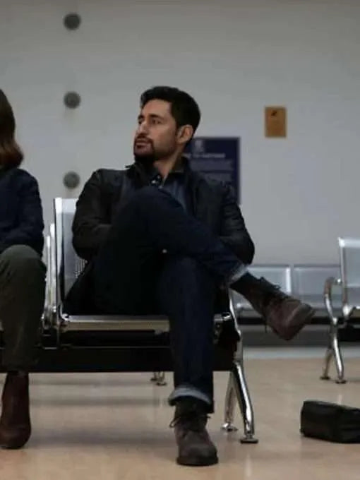 Daniel Ramsay Vigil S02 Black Jacket in American Style