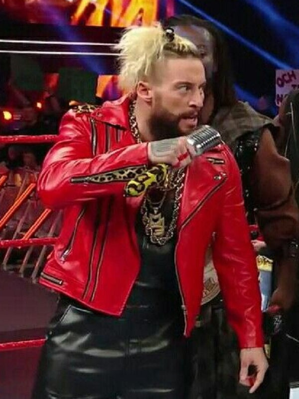 Stylish WWE Enzo Amore Leather Jacket for Men in USA