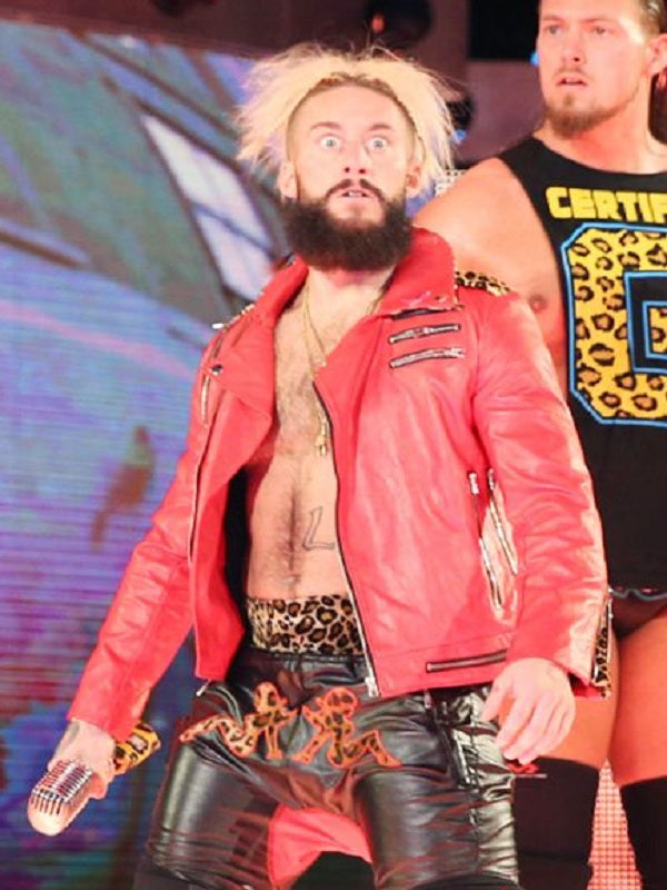 WWE Enzo Amore Leather Jacket in USA