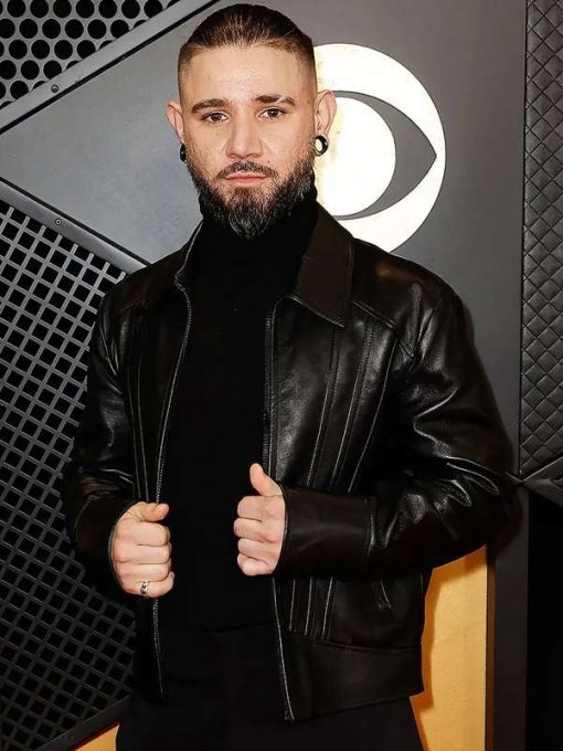 Grammys Award 2024 Skrillex Leather Jacket in United State Market