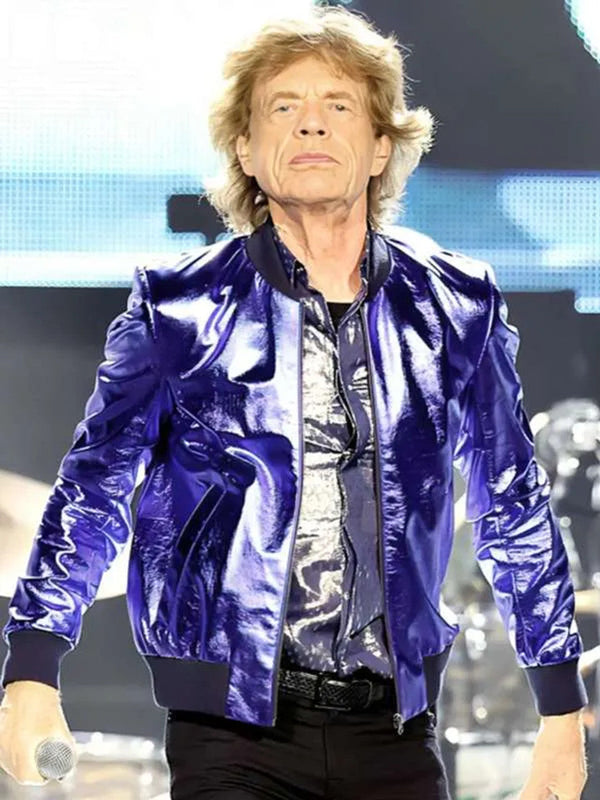 Mick Jagger Rolling Stones Hackney Diamonds Tour 2024 Jacket
