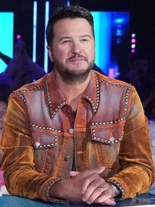 Luke Bryan MAY 01 American Idol jacket in American Style