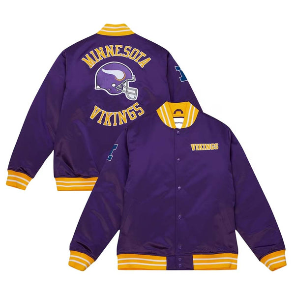 NFL Minnesota Vikings Satin Jacket