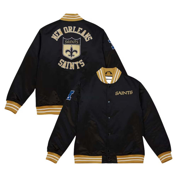 NFL New Orleans Saints Satin Jacket