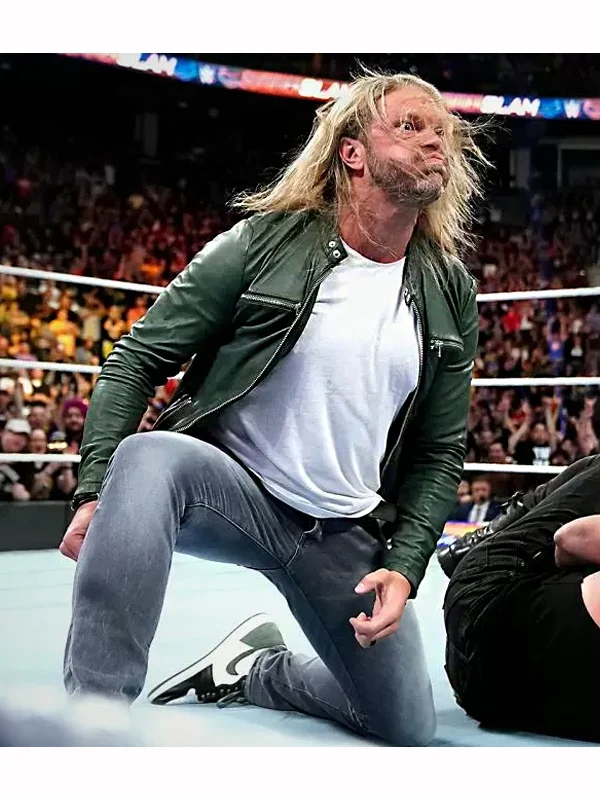 Official WWE Edge logo jacket