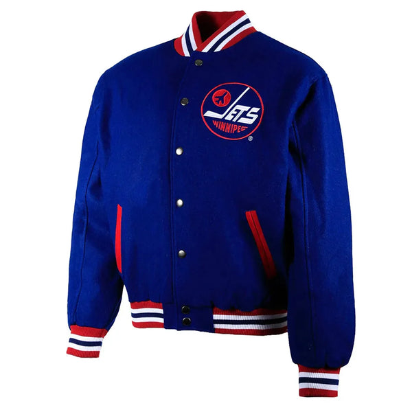 Shop NHL Winnipeg Jets Wool Jacket Men and Women