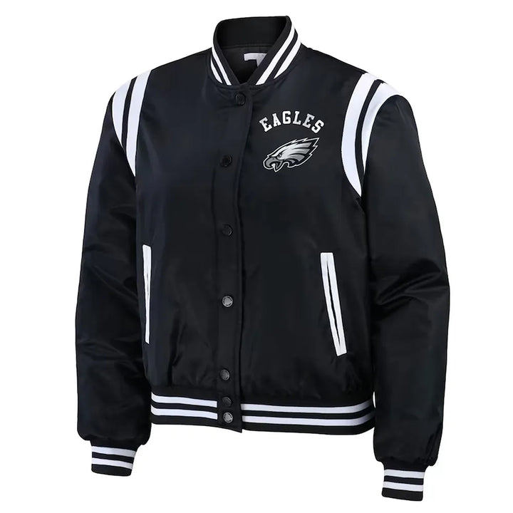 Lightweight NFL Eagles windbreaker style nylon jacket in USA