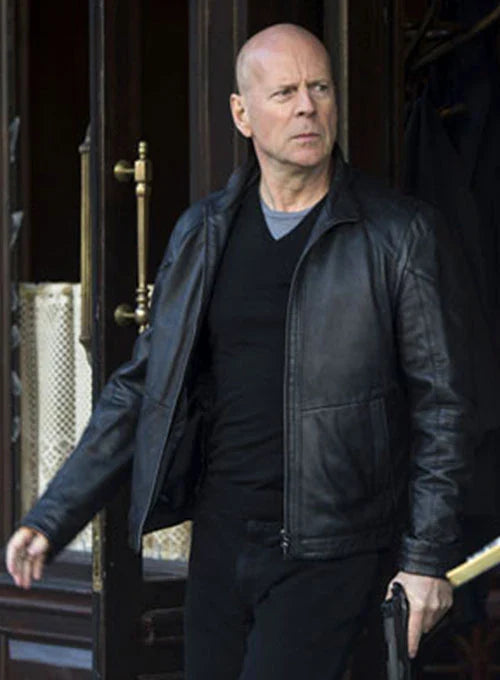 Bruce Willis' Signature Style Red 2 Jacket in USA market