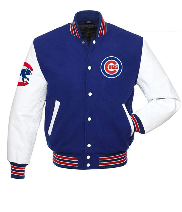 Shop MLB Chicago Cubs Wool Jacket Men and Women