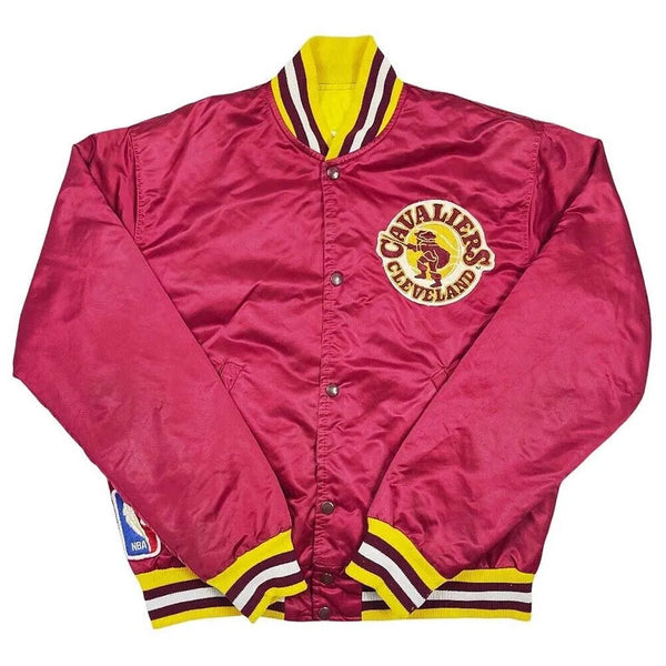 Shop NBA Cleveland Cavaliers Satin Jacket Men and Women