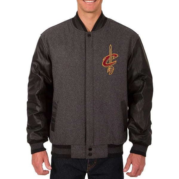Shop NBA Cleveland Cavaliers Wool Jacket Men and Women