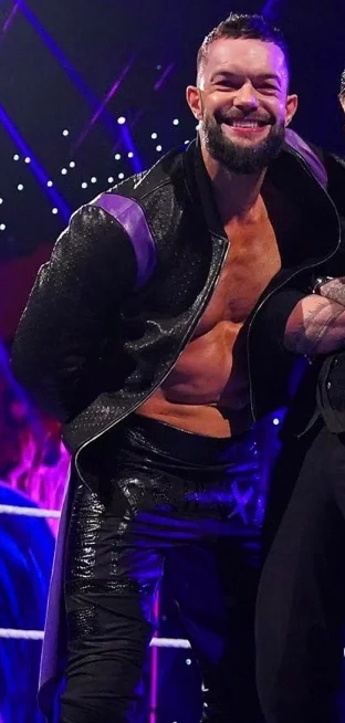 The Judgement Day Finn Balor Black Jacket | WWE Men Leather Jacket