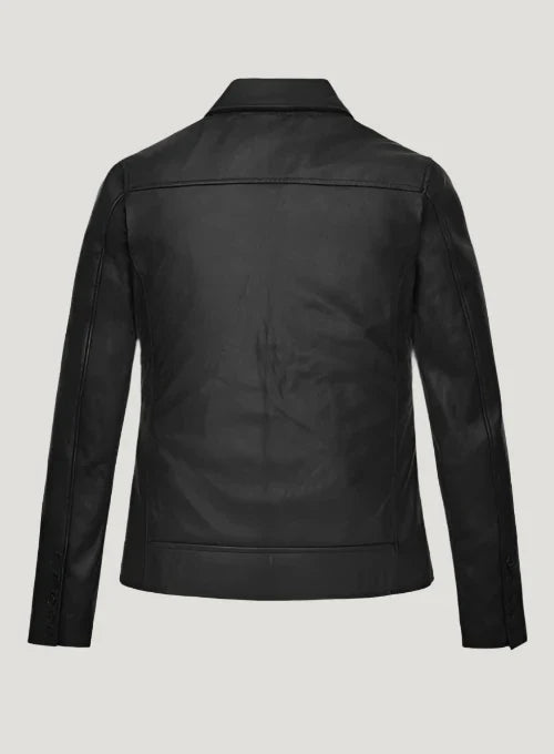 Emma Stone Celebrity Style Leather Jacket
