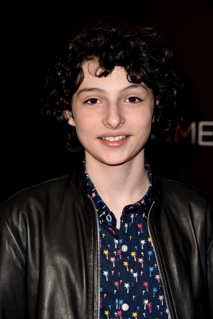 Stylish leather jacket worn by Finn Wolfhard in Stranger Things Season 2 in American Style