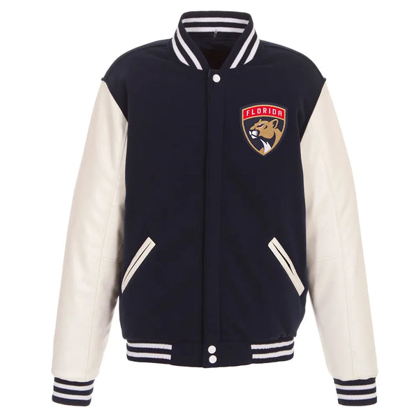 Shop NHL Florida Panthers Wool Jacket Men and Women