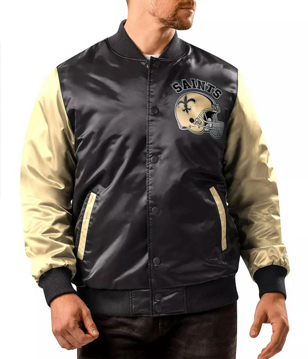 New Orleans Saints satin jacket for men and women in USA