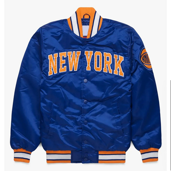 Shop Classic New York Knick Satin Jacket