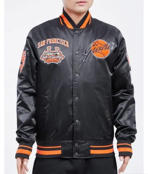 San Francisco Giants Retro Classic Rib Jacket