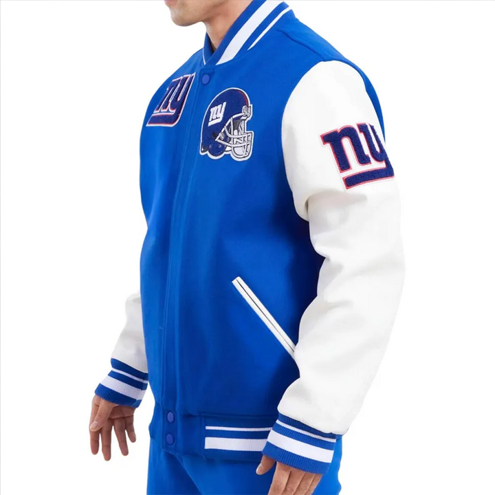 Stylish New York NFL varsity jacket for fans in USA