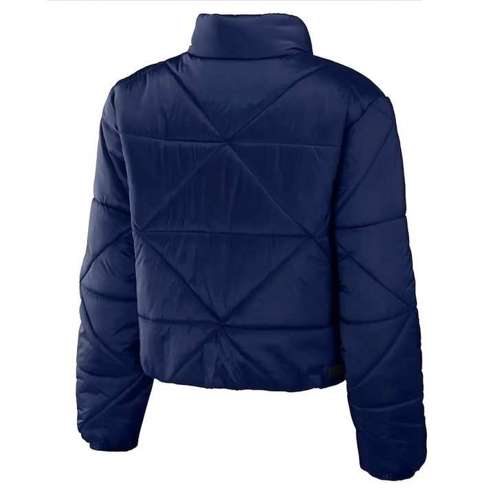 Durable New England Patriots nylon jacket for women in USA