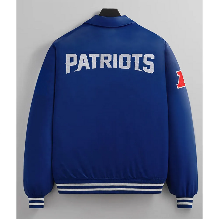 Lightweight satin jacket for Patriots fans in USA