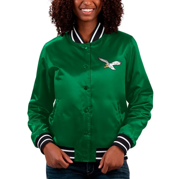 Philadelphia Eagles satin jacket for men and women in USA