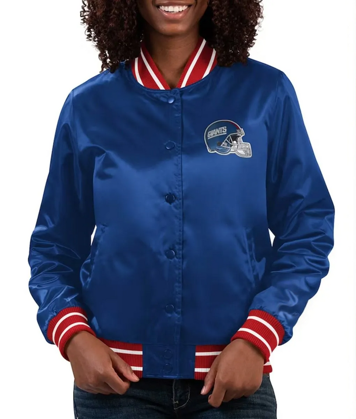 New York NFL satin jacket for men and women in USA