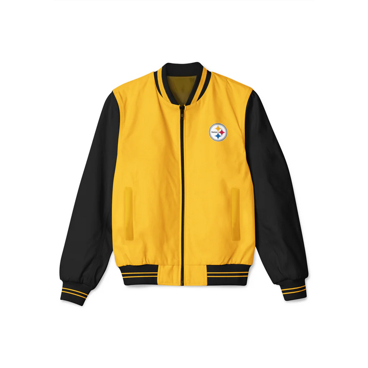 NFL Pittsburgh Steelers varsity bomber jacket

