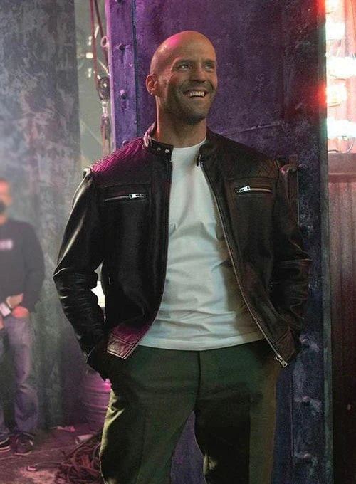 Jason Statham Expend4bles leather jacket

