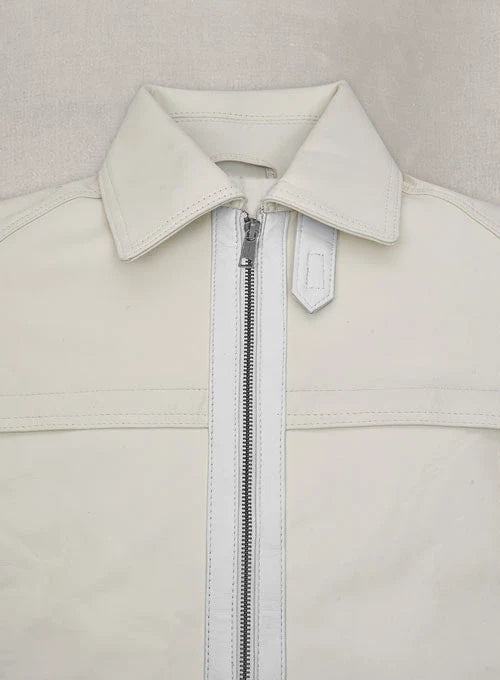 Fast X leather jacket featuring a sleek design for men