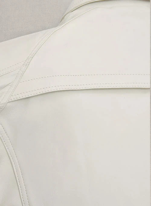 Premium black leather jacket with modern detailing inspired by Fast X