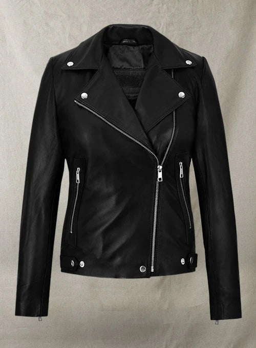 JENA MALONE LEATHER JACKET