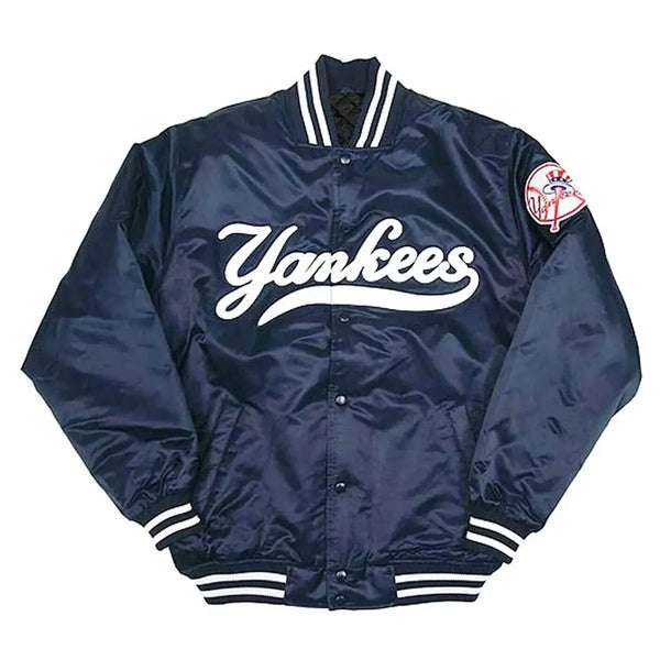 New York Yankees 90s Navy Blue Jacket