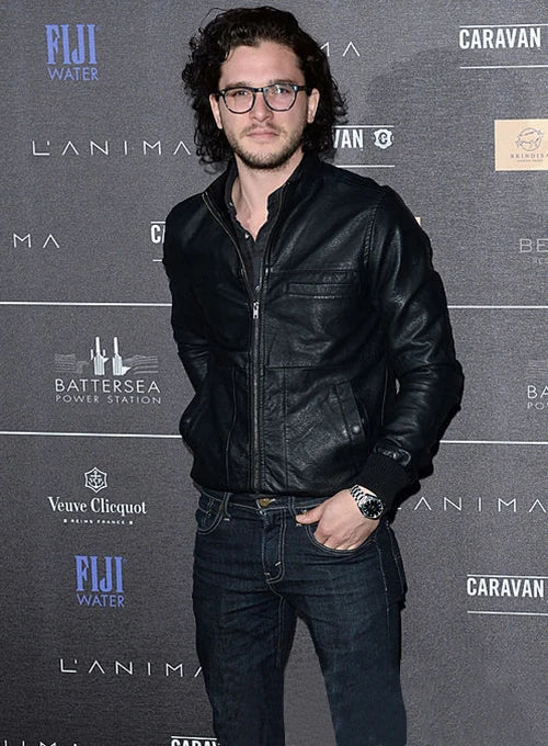 Real napa leather jacket for men