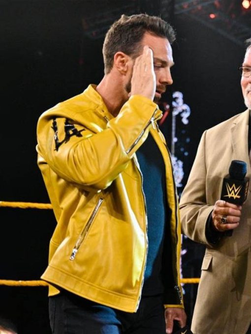 LA Knight Signature Yellow Jacket from WWE in United State Market