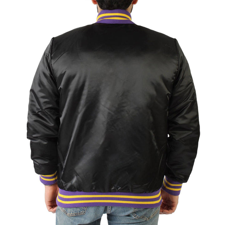 LA Lakers Champions 17X Jacket Back View