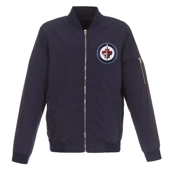Shop NHL Winnipeg Jets Nylon Jacket Men and Women