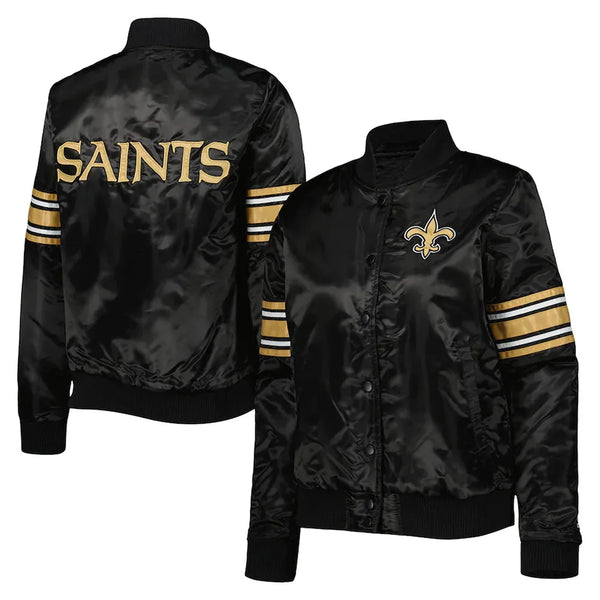New Orleans Saints satin jacket for men and women in USA