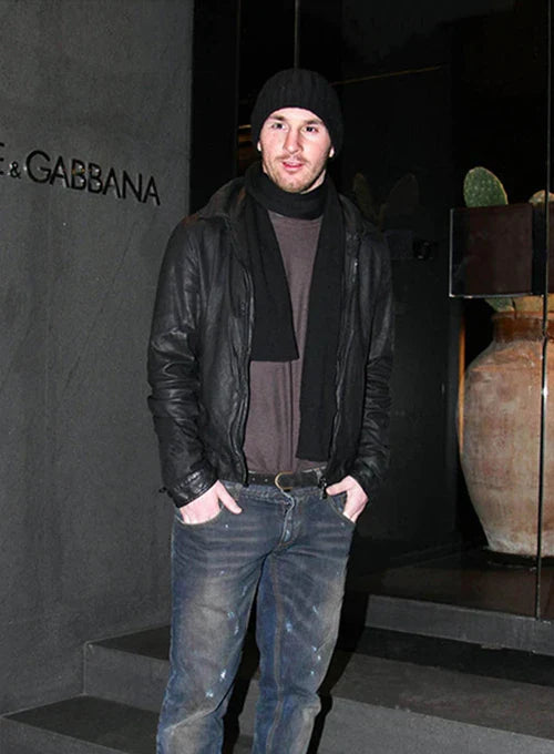 Messi leather jacket for men in USA