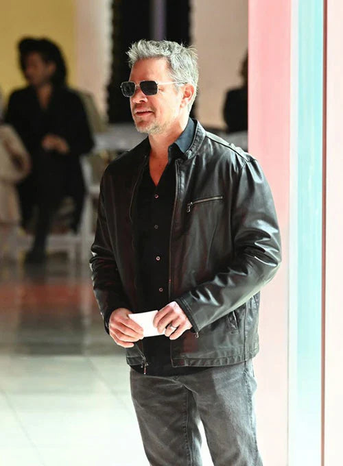 Stylish Matt Damon Inspired Leather Jacket in USA