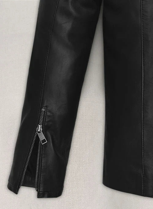 Matt Damon Leather Jacket with classic design in USA